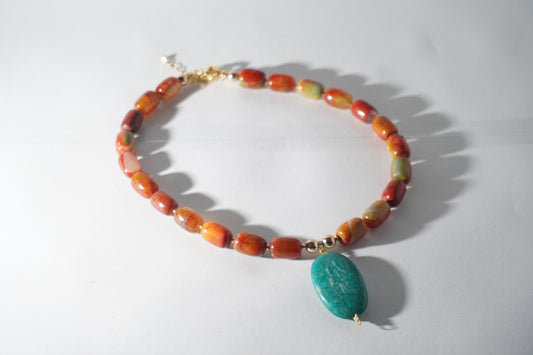 COLLAR TURQUESA