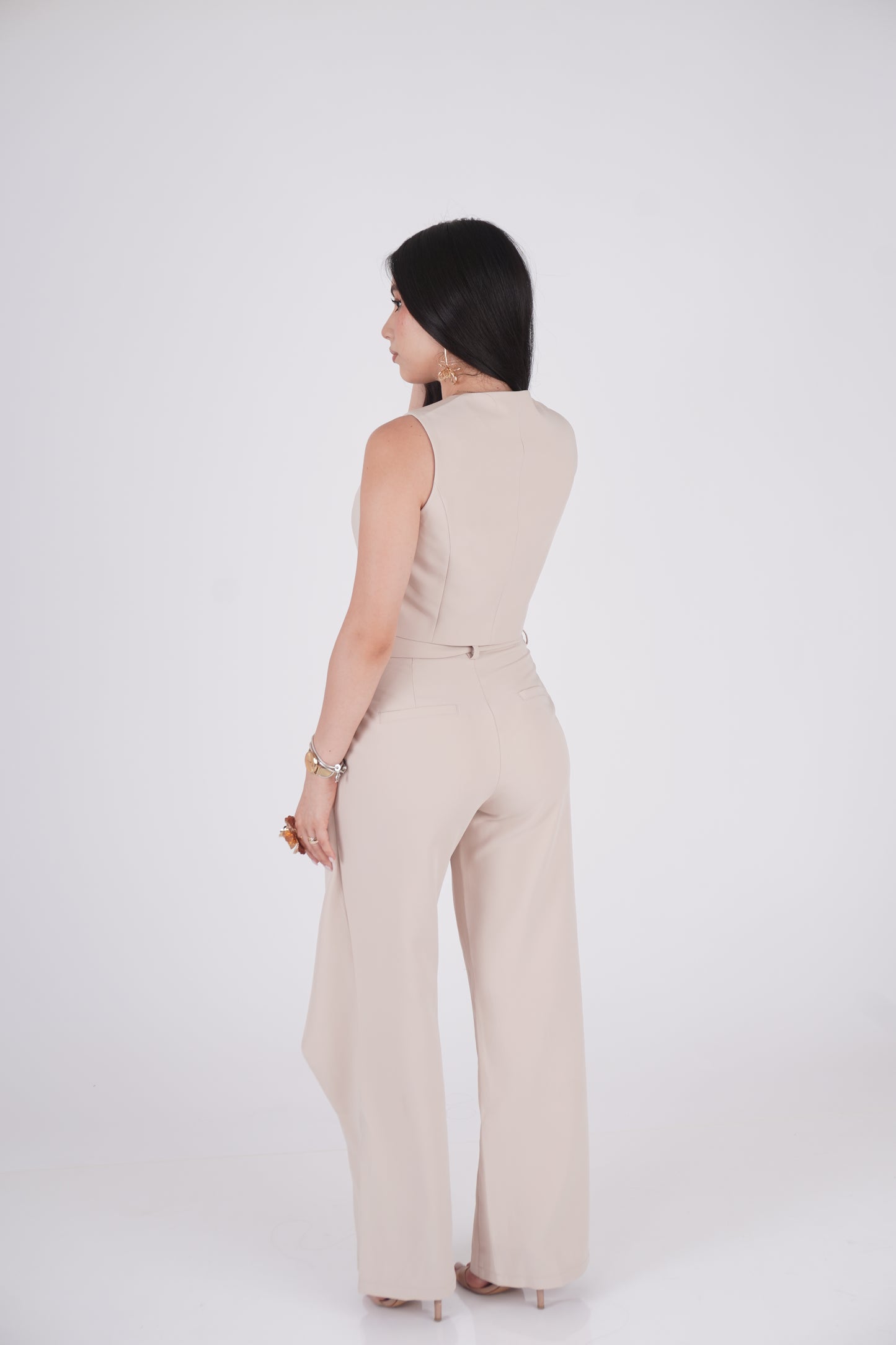 CONJUNTO TAILORING BEIGE
