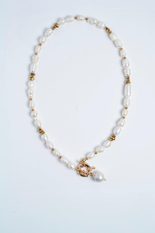 COLLAR PERLA NATURAL