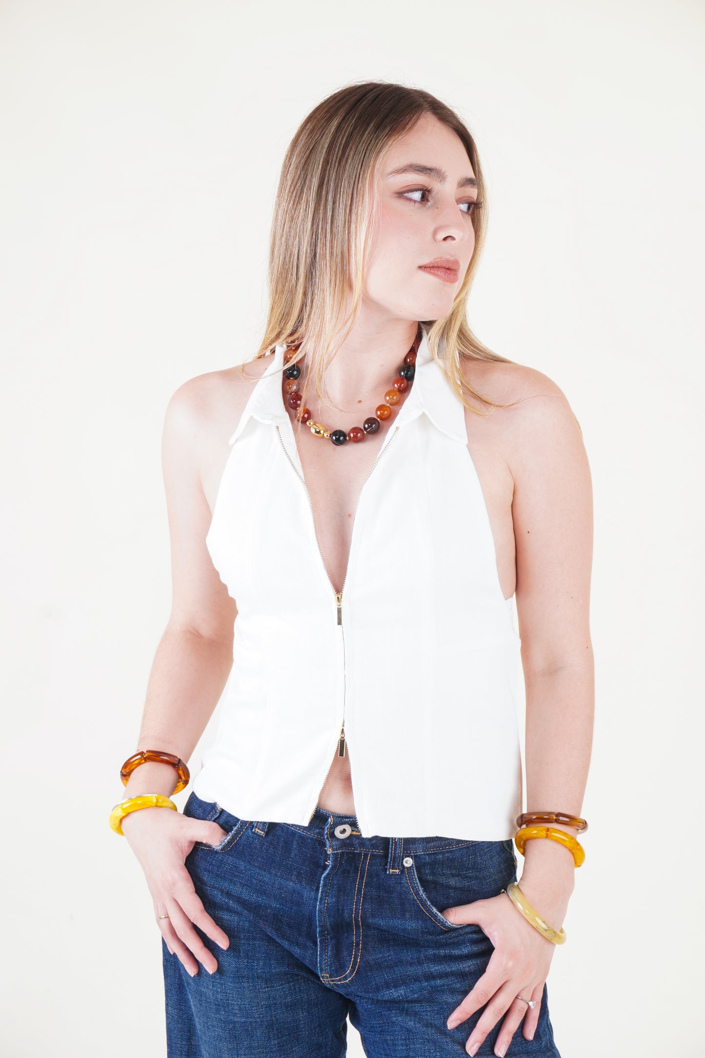 BLUSA IVORY