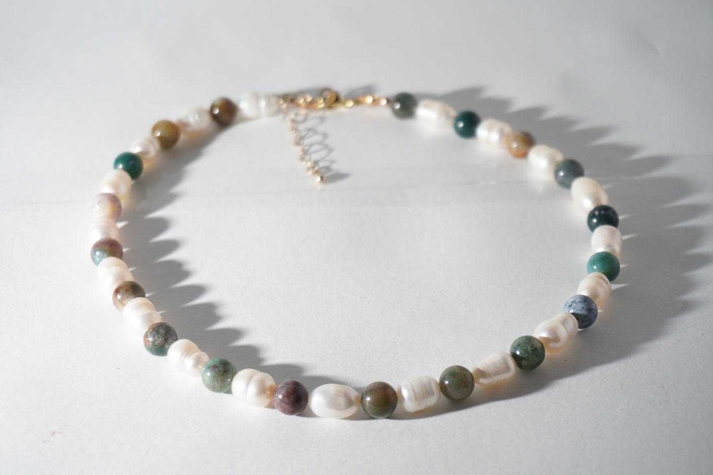 COLLAR AZUL PERLAS