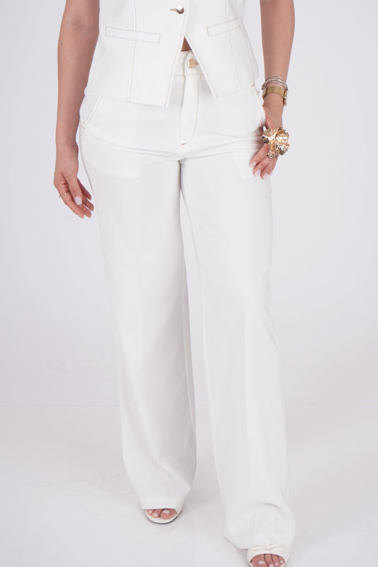 PANTALON PESPUNTE A CONTRASTE