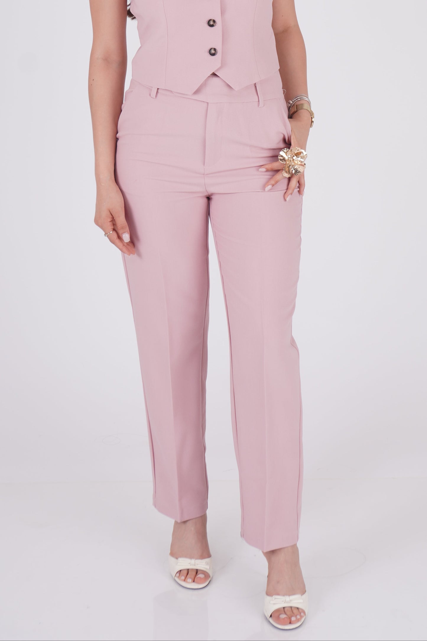 PANTALON SASTRE ROSA