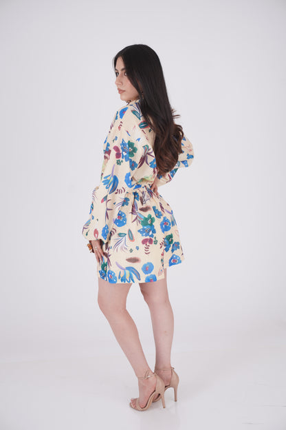 CONJUNTO CAMISERO ESTAMPADO FLORAL