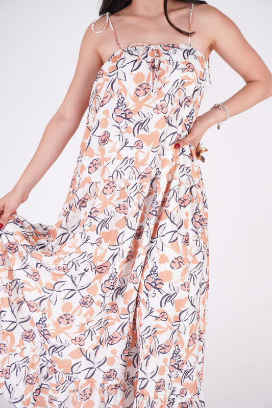 VESTIDO ESTAMPADO PANELES