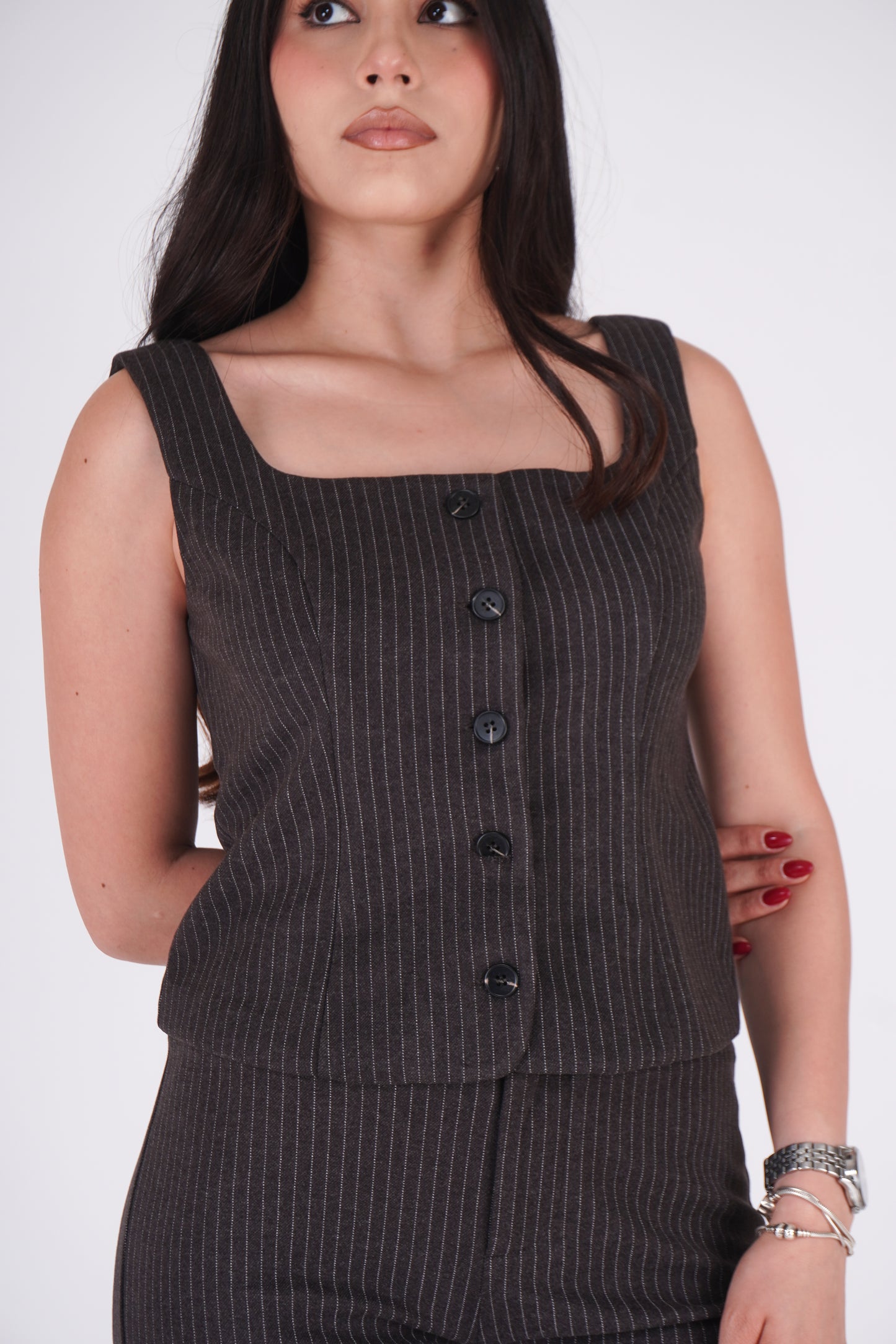 CHALECO HILO METALIZADO