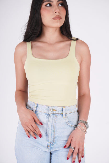 TOP CANALÉ ESCOTE CUADRADO