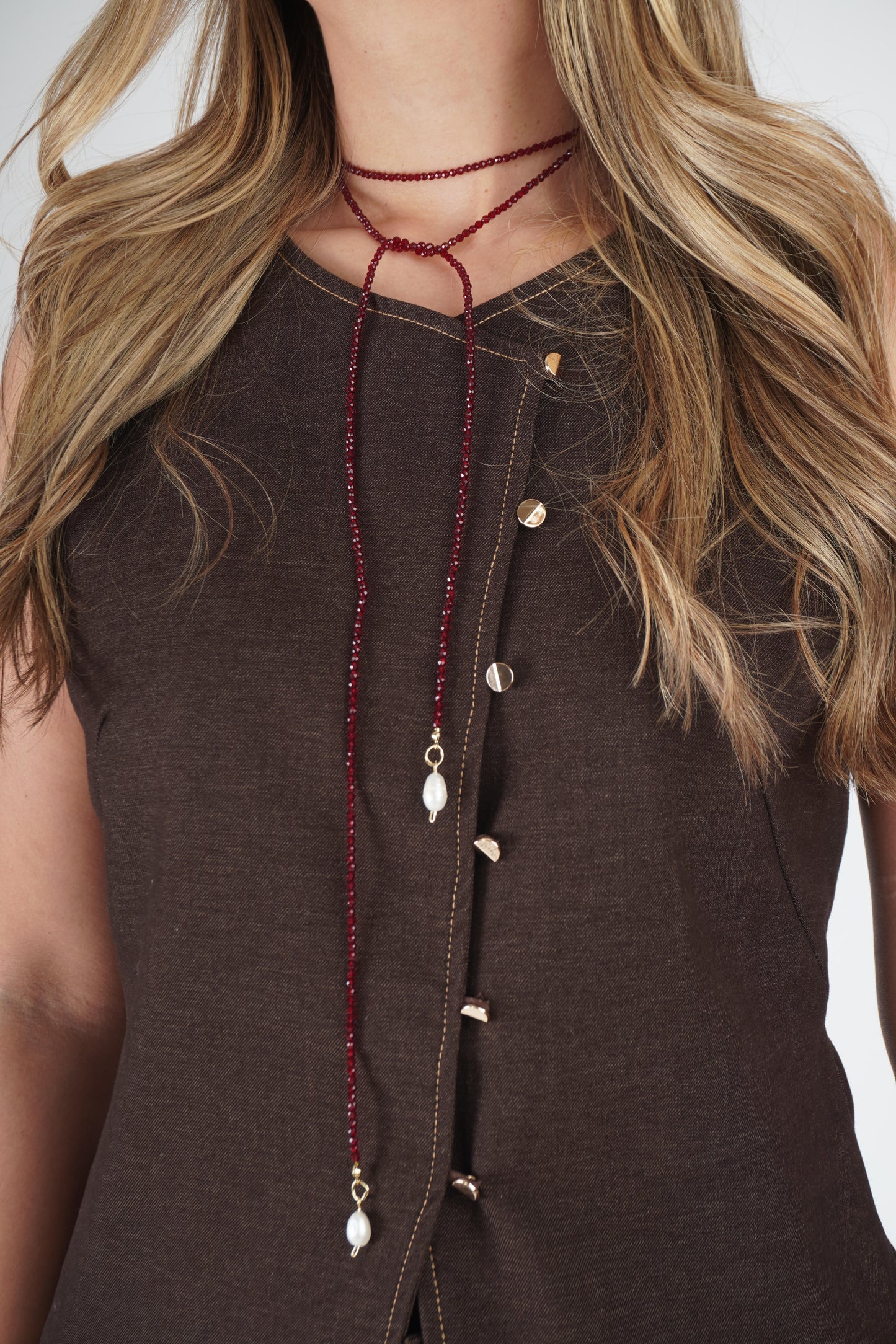 COLLAR GOTA VINO